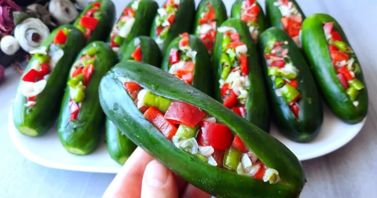  пълнени краставички 