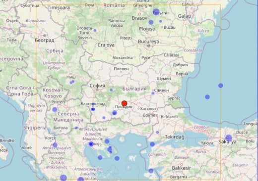 Пловдив земетресение