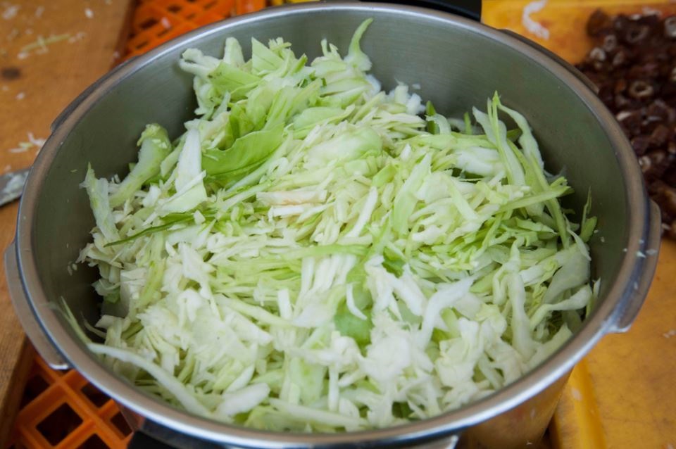 нарязано зеле