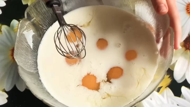 яйца и прясно мляко