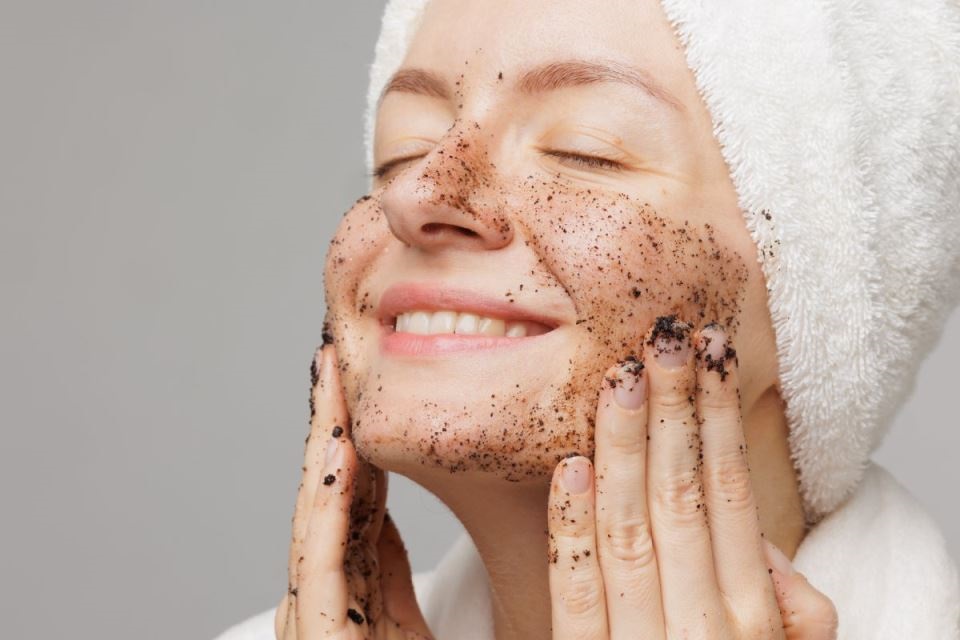 скраб с кафе