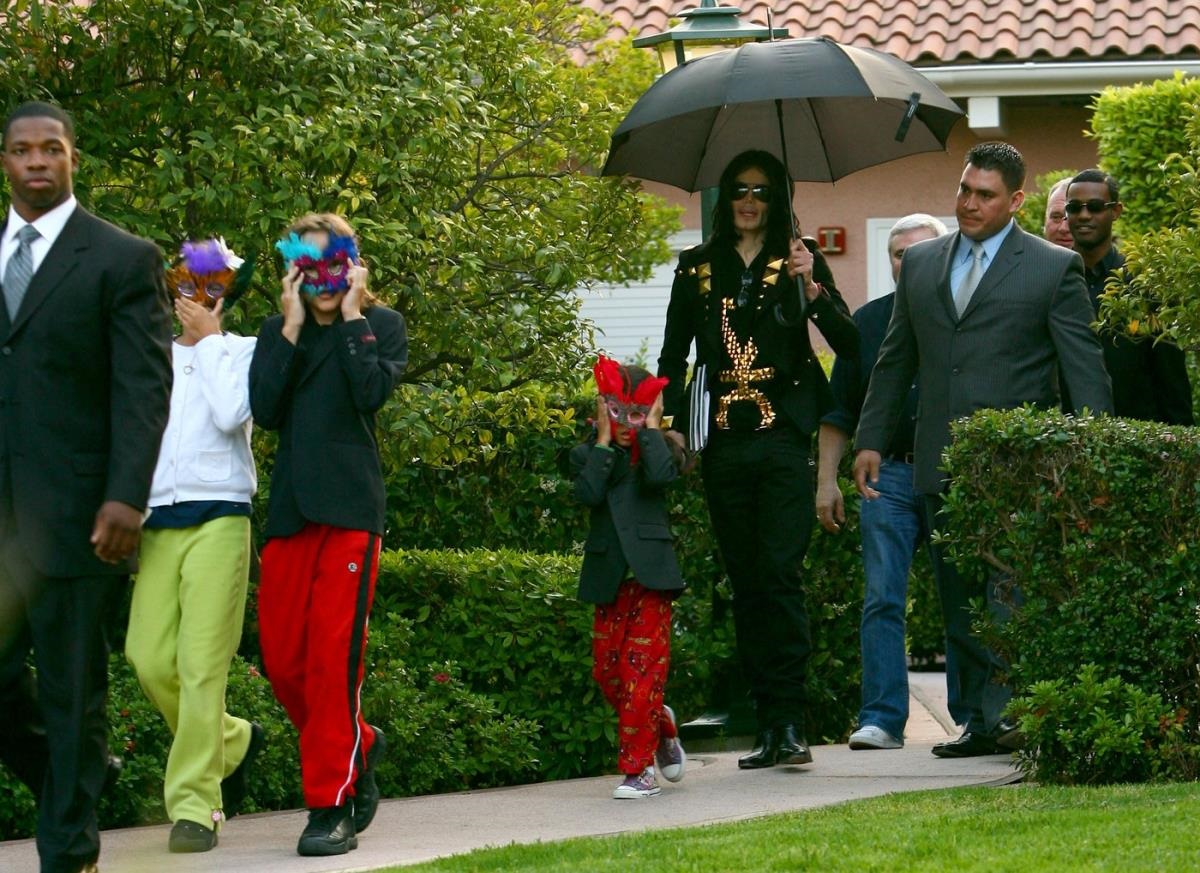 Майкъл Джаксън с децата си