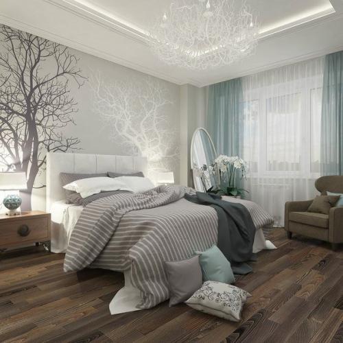 спалня в бяло