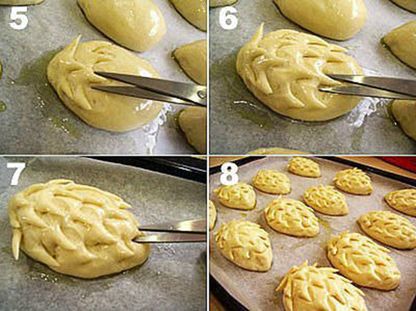 ананаси от тесто