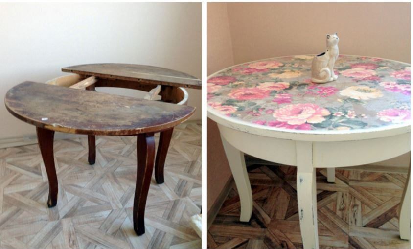 промяна на мебелите преди и след
