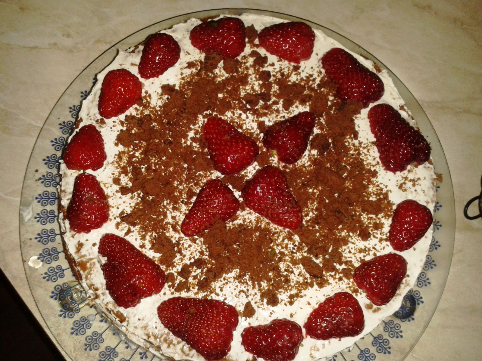 торта с ягоди