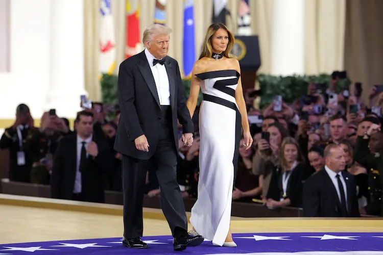 Melania inauguration