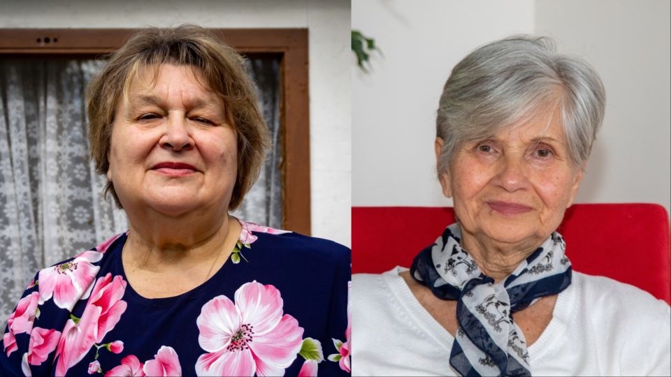 възрастни жнеи