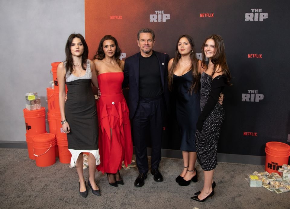 Мат Деймън деца