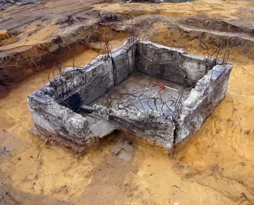 разкопки електроцентрала