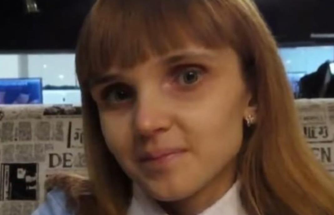 Кристина като малка