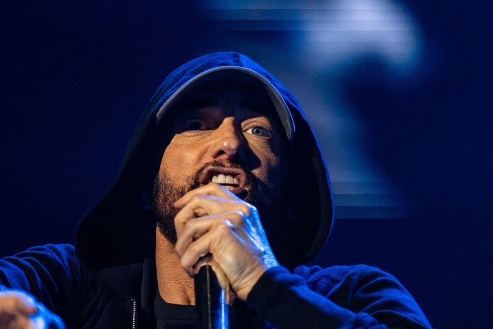 Еминем сцена