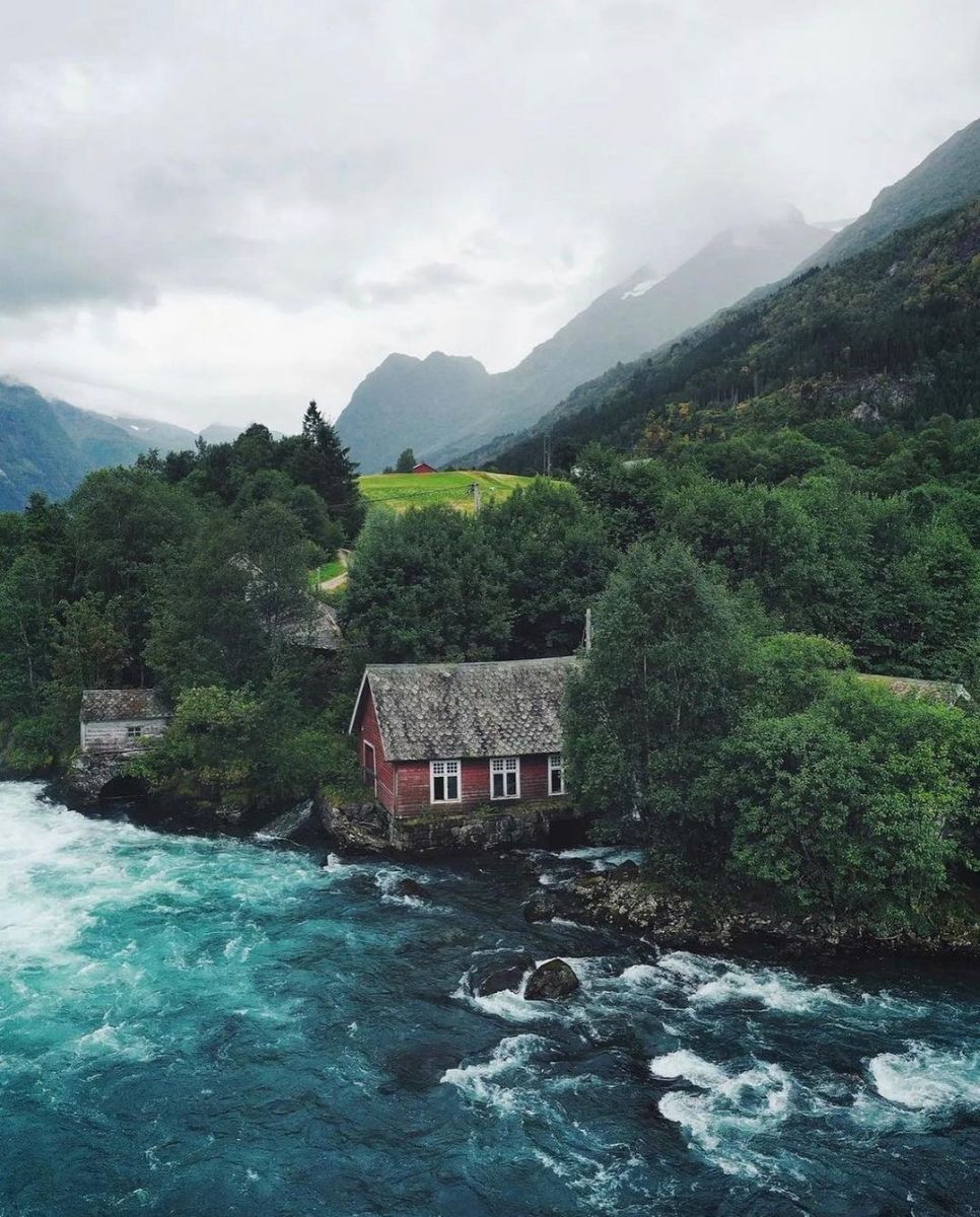 Норвегия природа