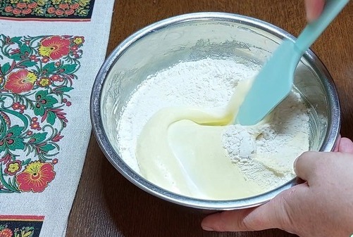 брашно в тестото