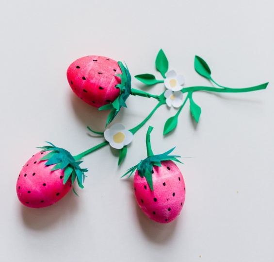 креативни яйца ягодки
