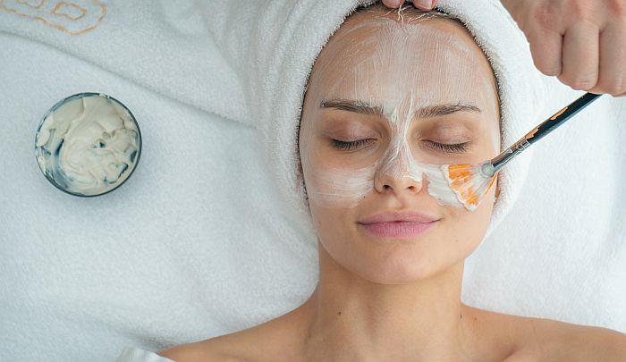 маска кисело мляко