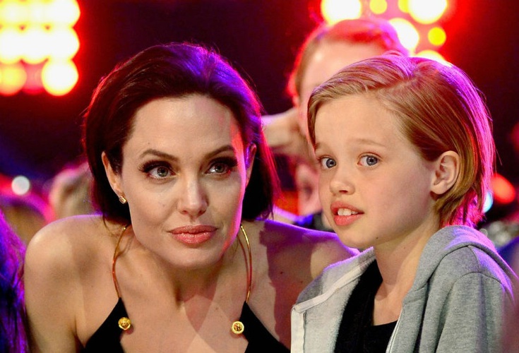 Анджелина Джоли с дъщеря си