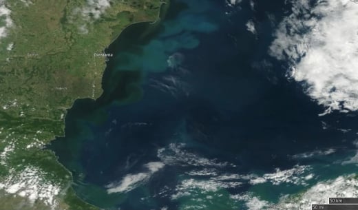 Черно море сателит