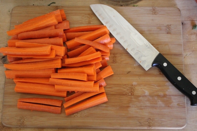 [моркови пръчки със сирене във фурната]