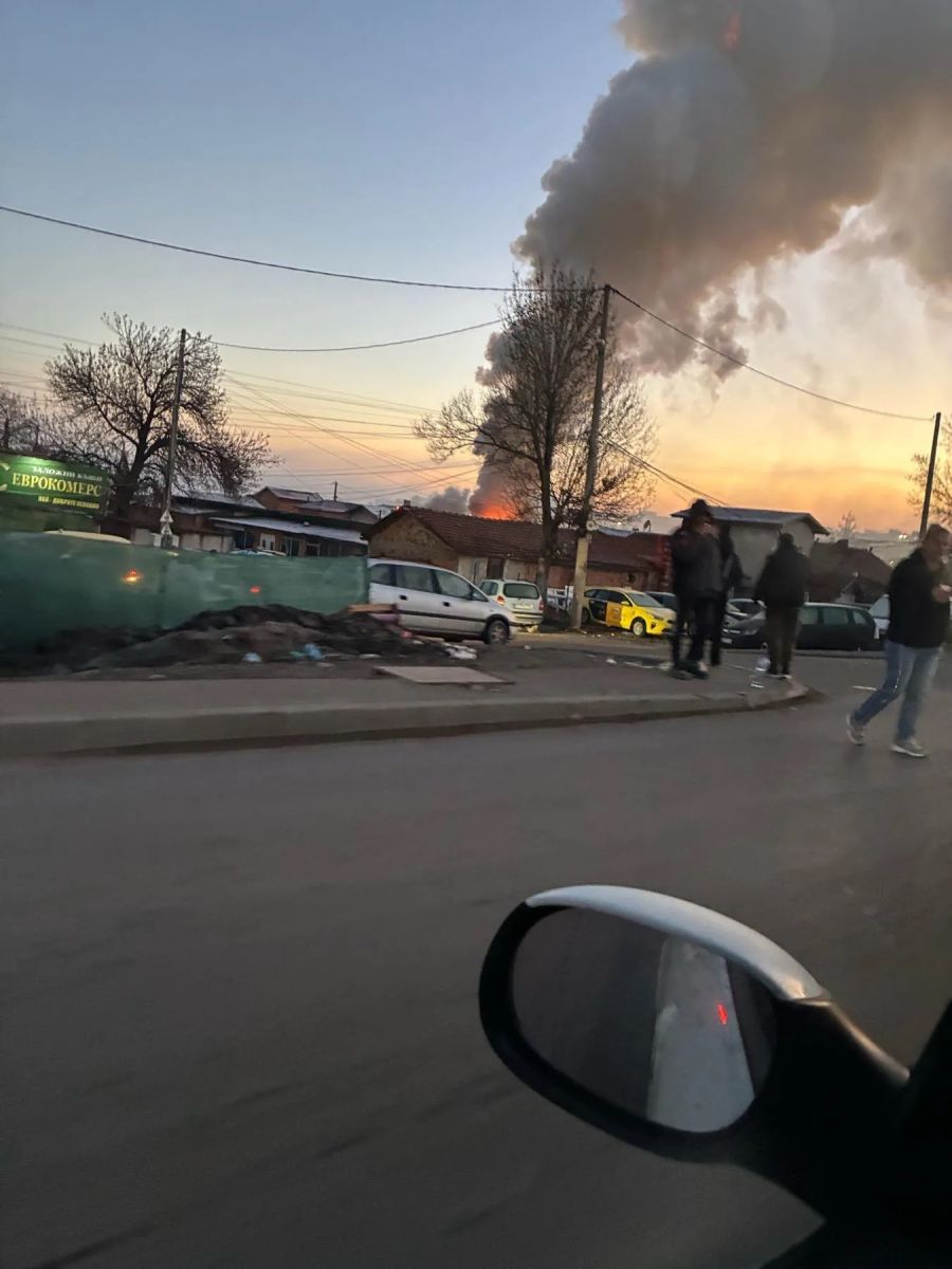 горя пожар Филиповци