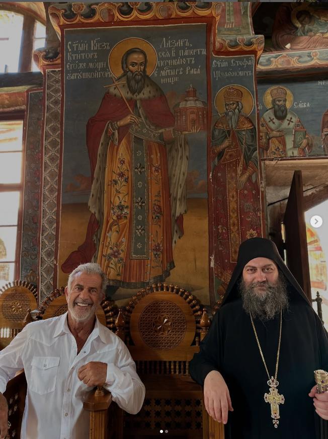 Мел Гибсън Хилендарски манастир