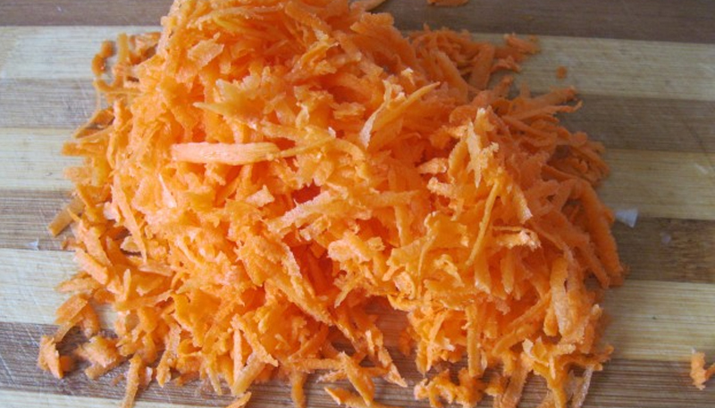 как да си направя салата от моркови