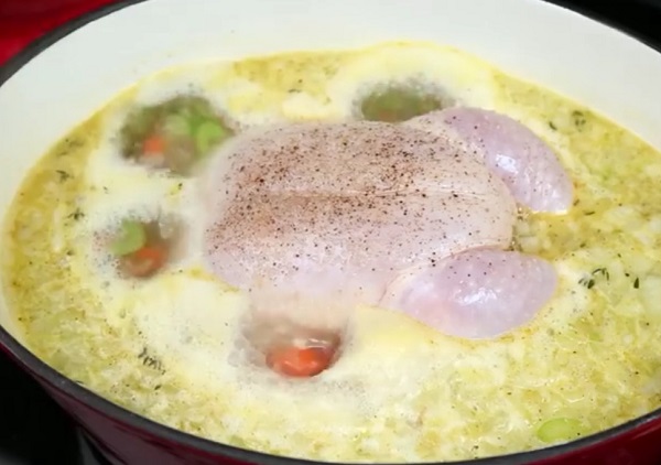 пилешка супа