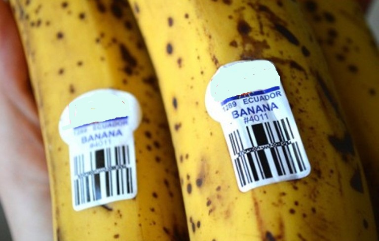 това означават стикерите върху бананите