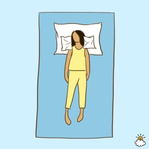 позиция сън при главоболие