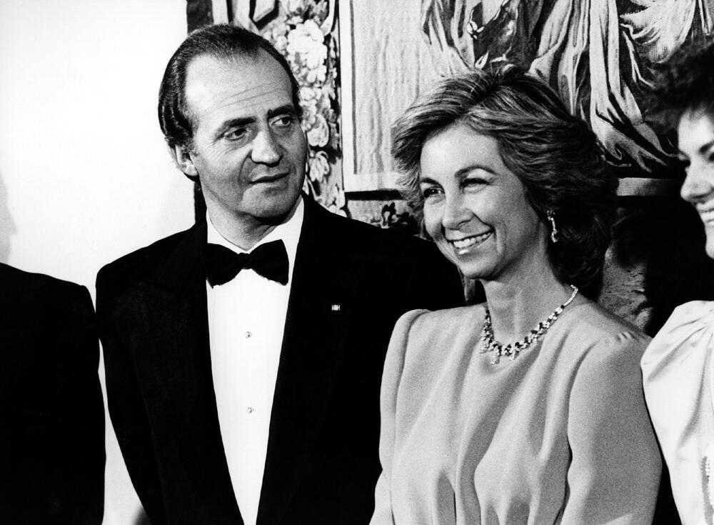 Хуан Карлос и кралица София