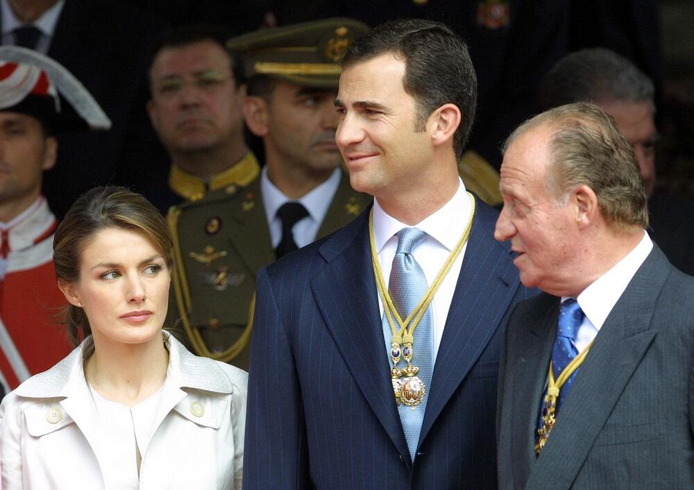 Хуан Карлос и Летисия