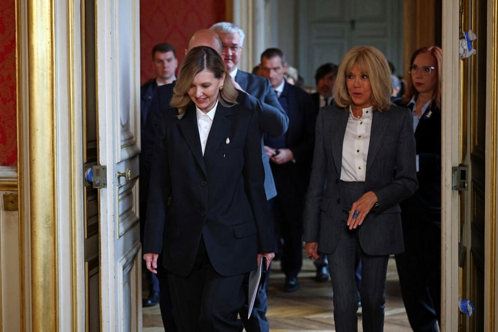 Олена Зеленска и Брижит Макрон