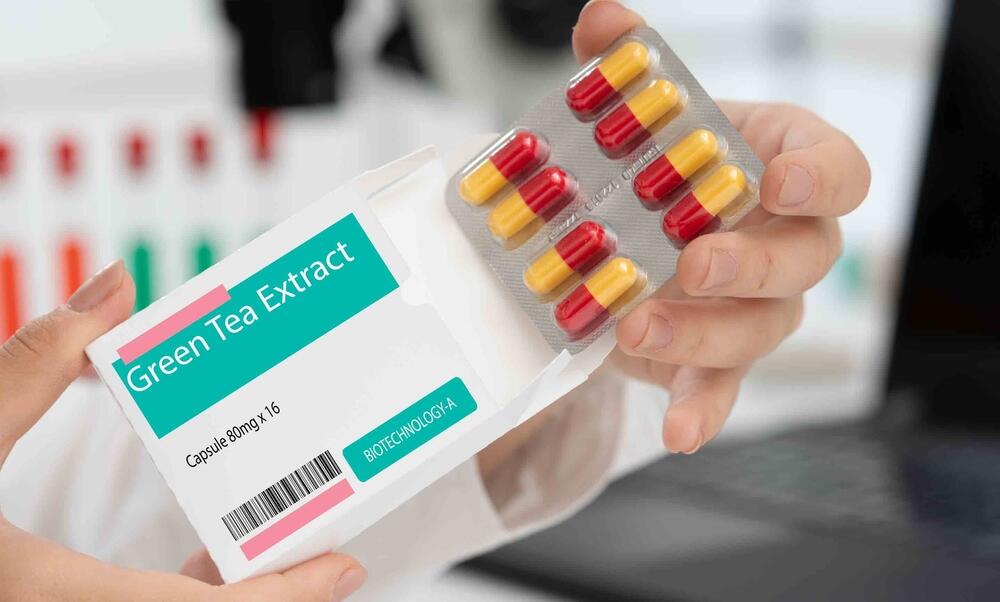 хапчета зелен чай