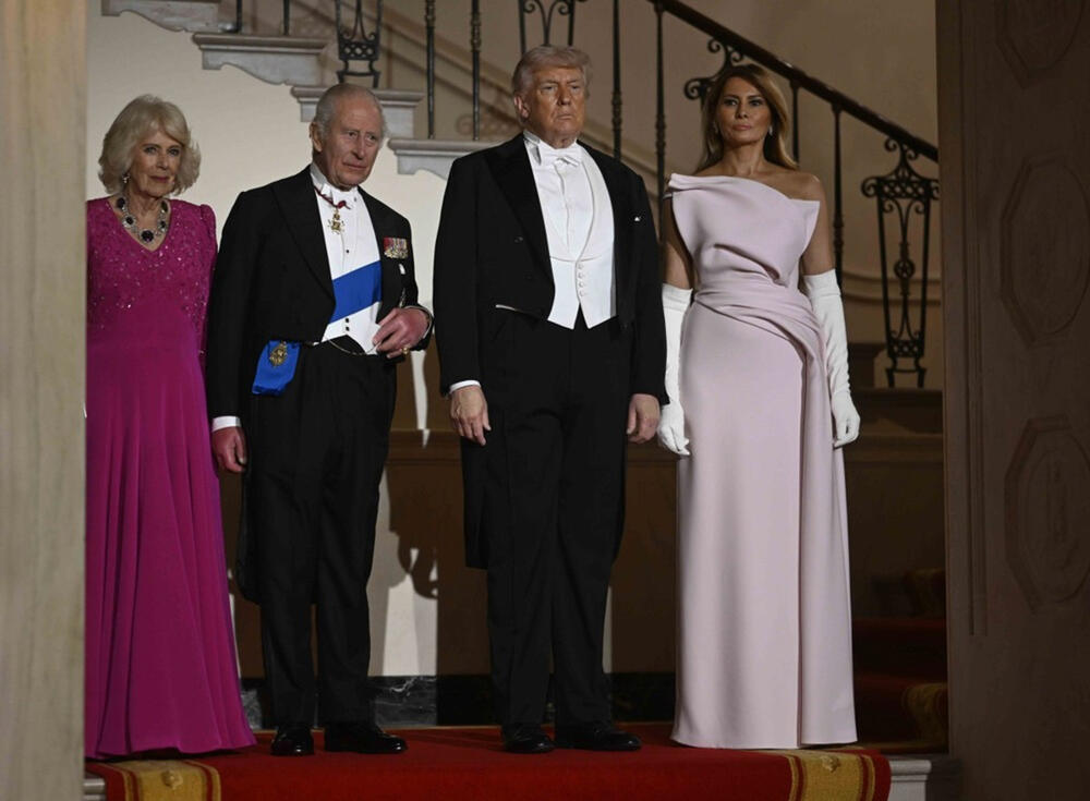 Тръмп с Камила и Чарлз