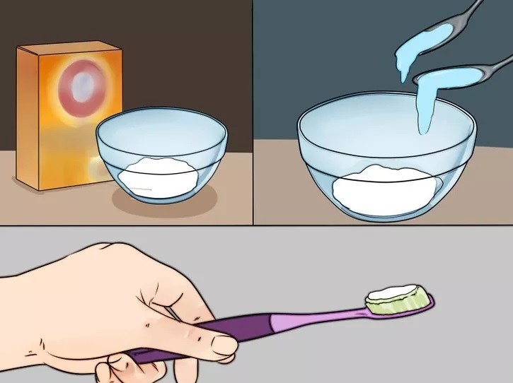 почистване на зъби със сода