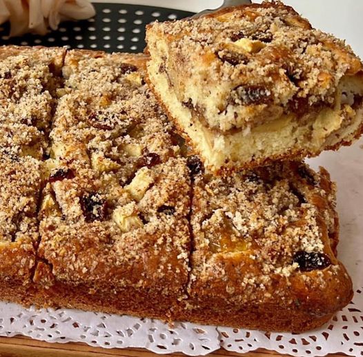  ябълков сладкиш с орехи 