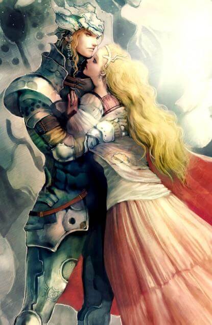 рицар и принцеса