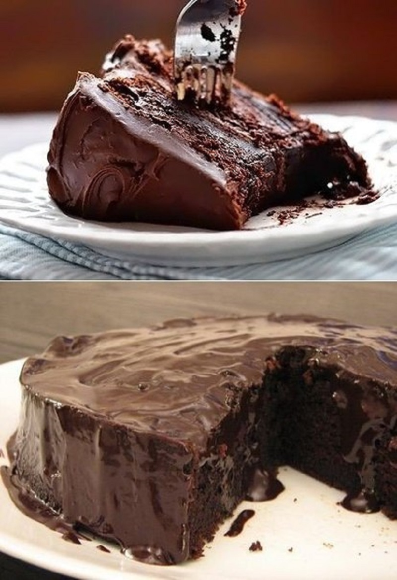 греховно вкусна шоколадова торта