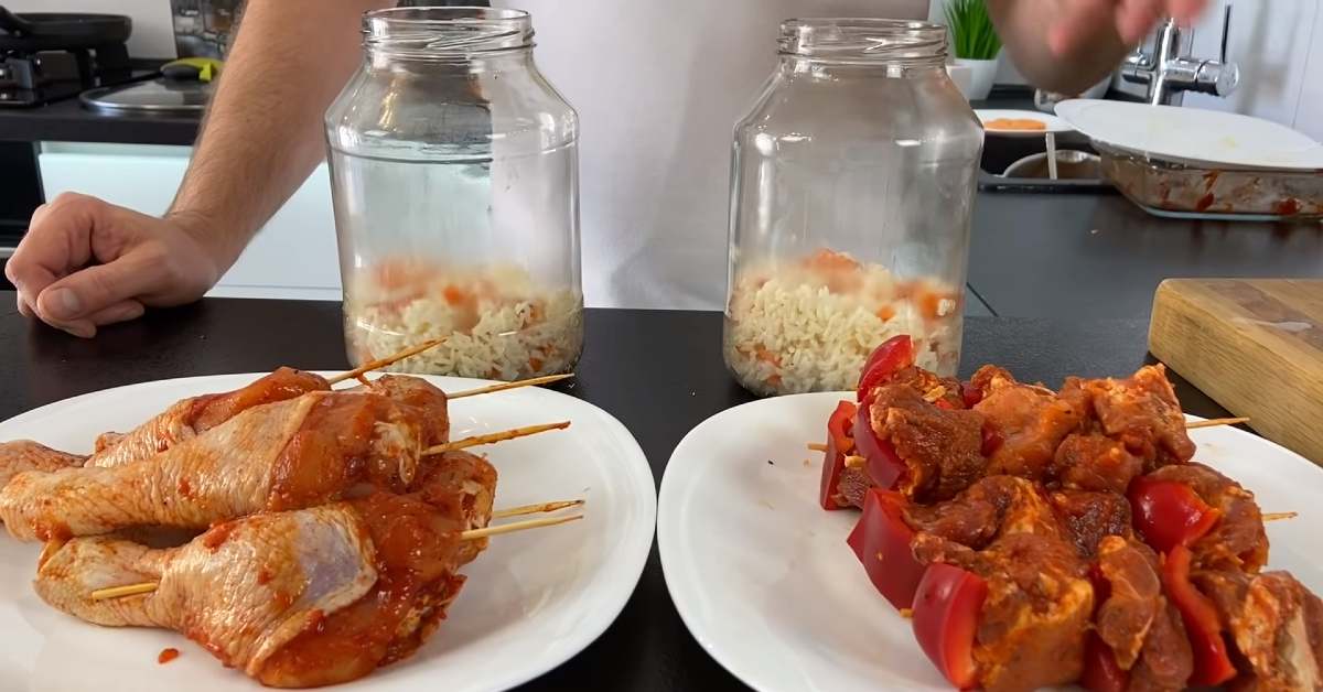  шашлик в буркани 