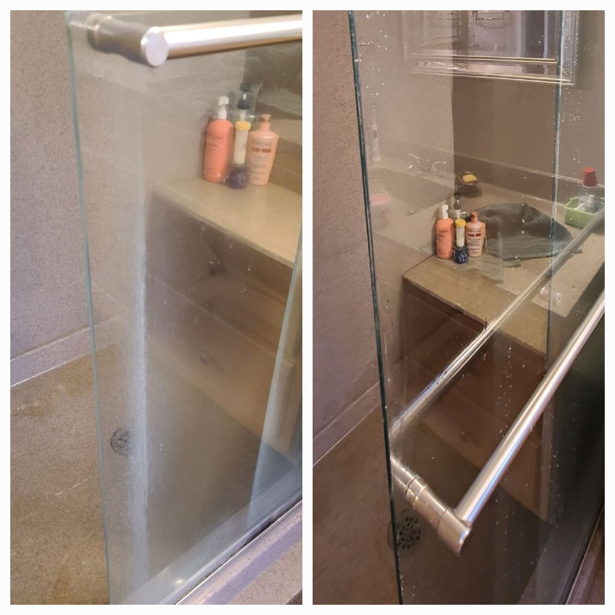 чисто стъкло баня