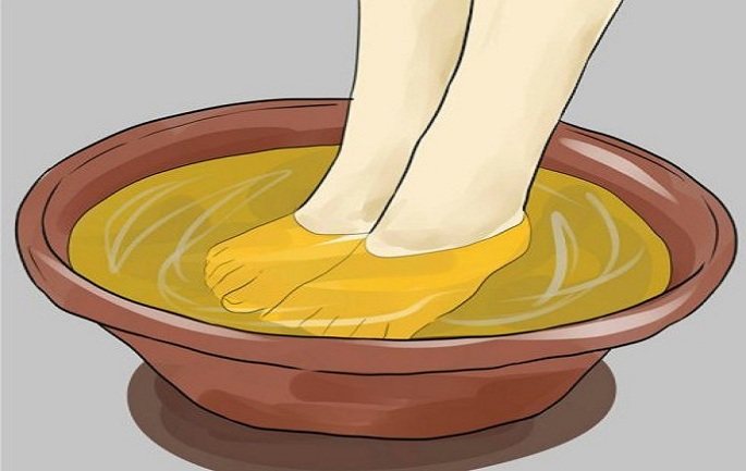  вана за крайници с оцет 