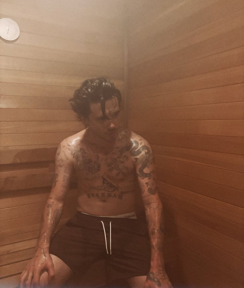 Бруклин Бекъм татуировка