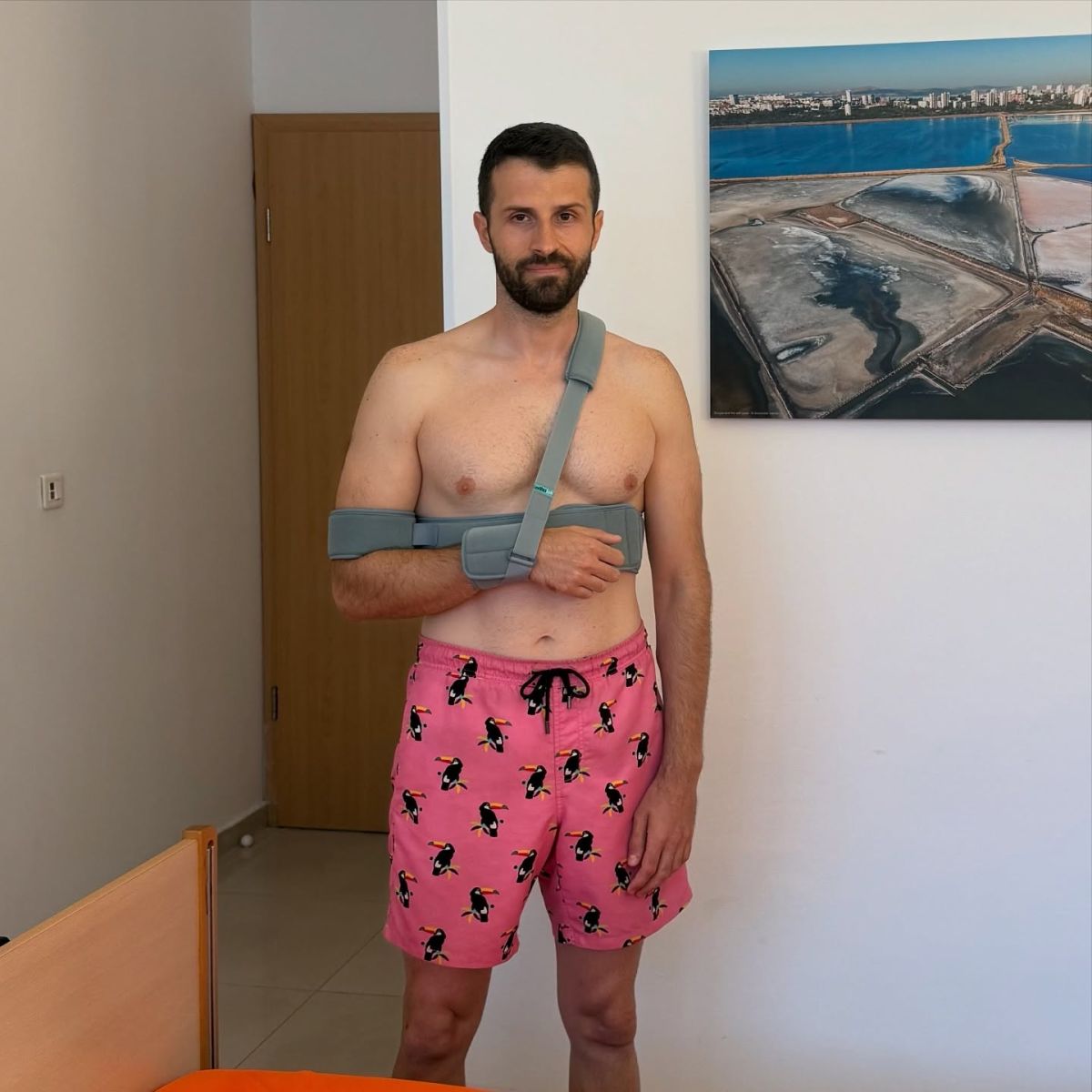 Георги Блажев извадено рамо