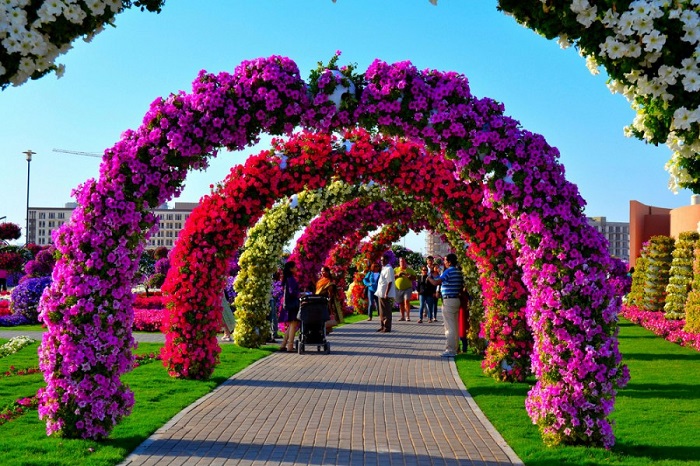 арка от цветя