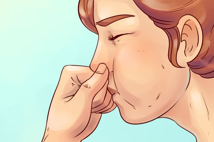 тахикардия защипване на носа