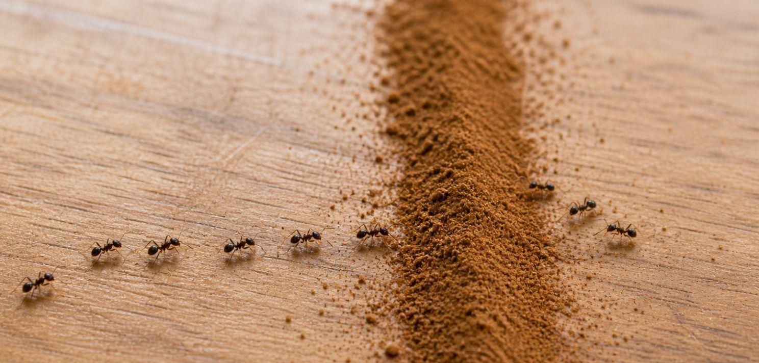 cinnamon against ants