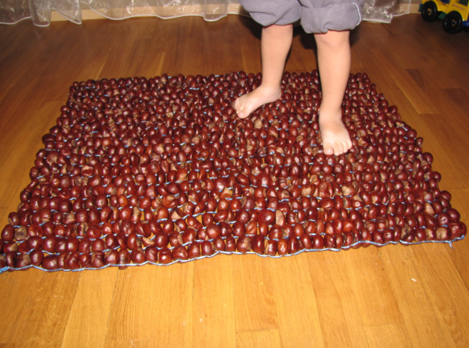 килимче от кестени