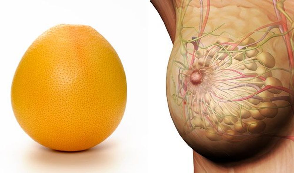 грейпфрут за гърдите
