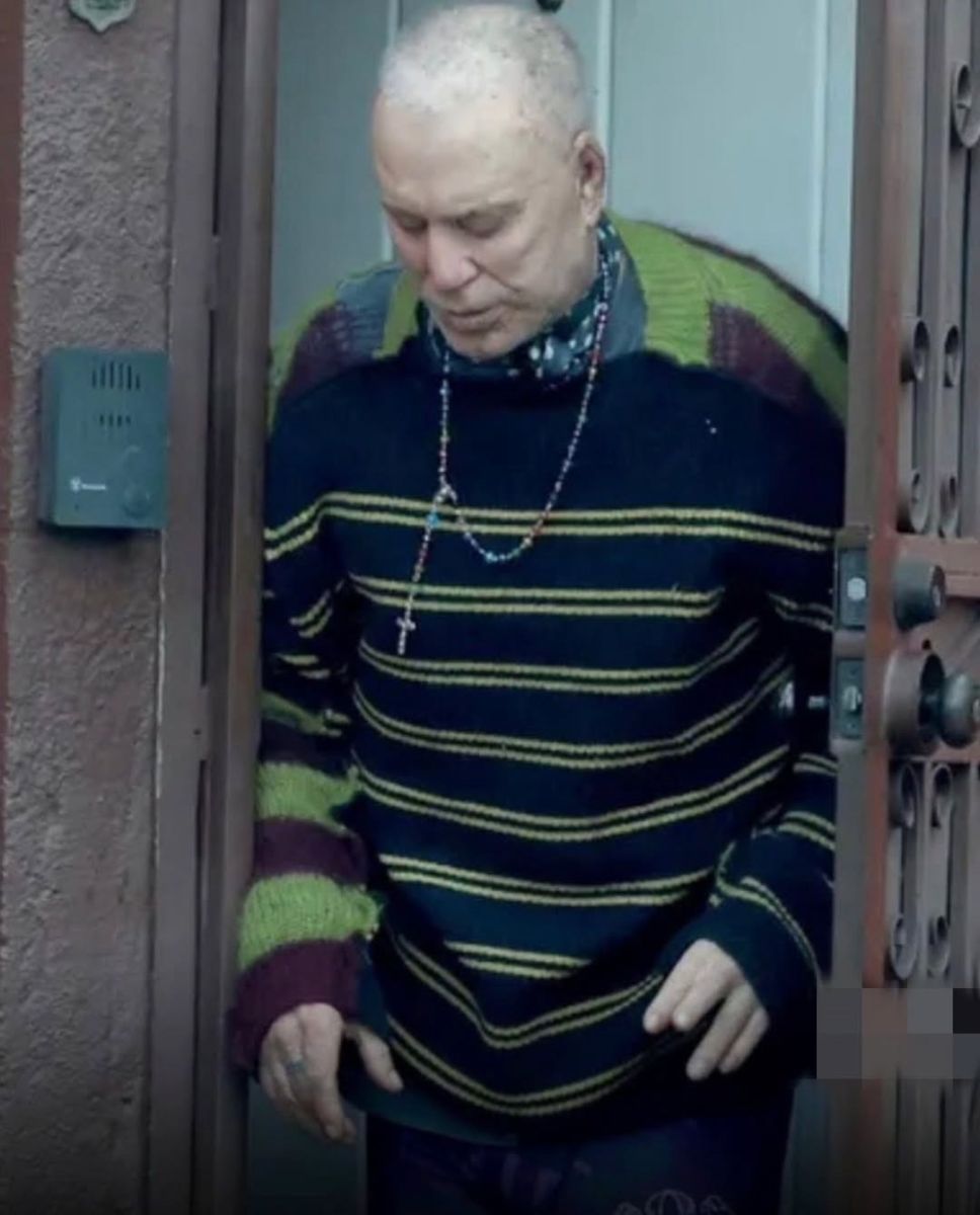 Мики Рурк на улицата