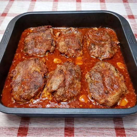 вратни пържоли в сос